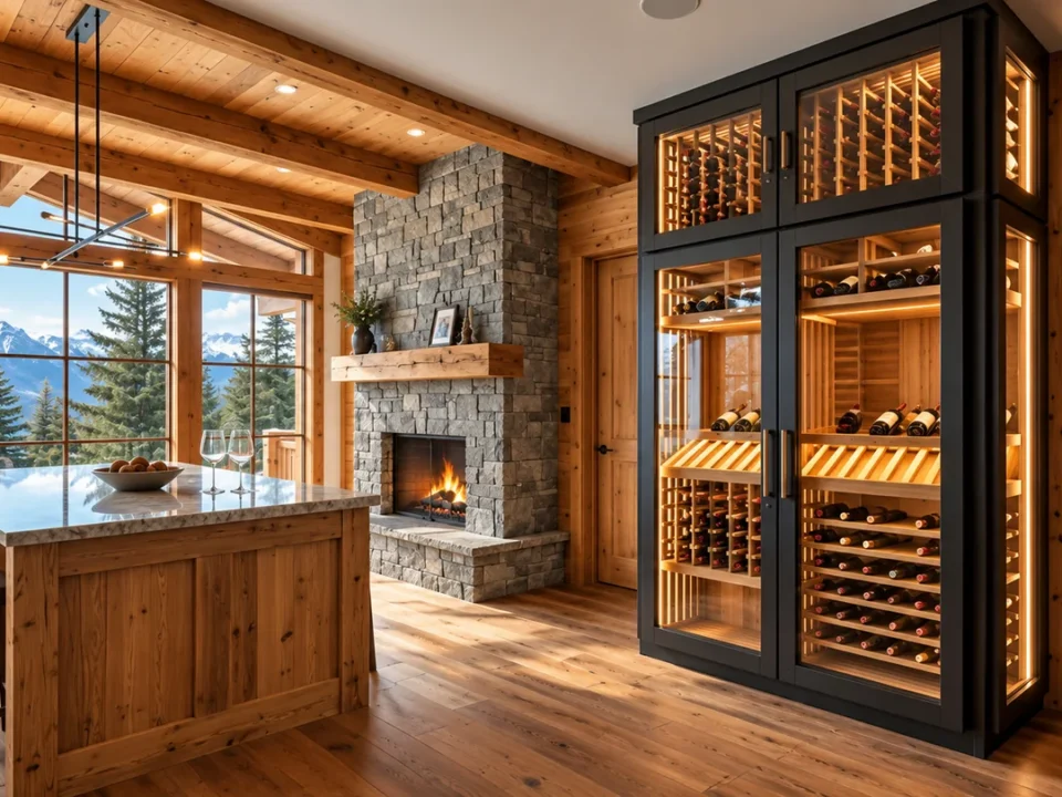 Munchen Fine-Dining — Hospitality Wine Wall — Detail 01