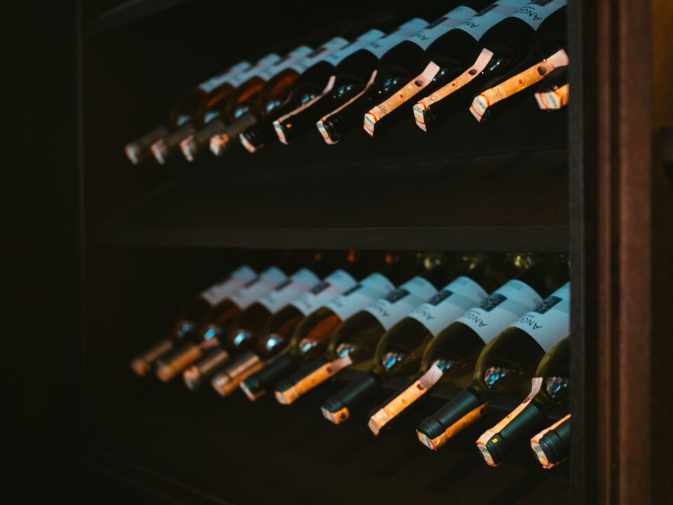 Concept Study 02 — Detail of temperature display and horizontal bottle racking